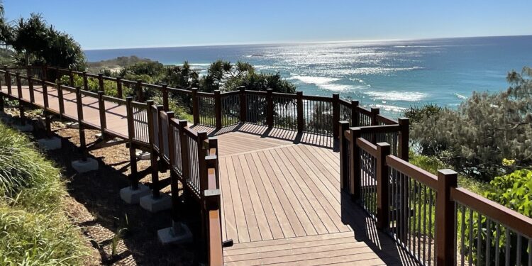 New island coastal walk nears completion