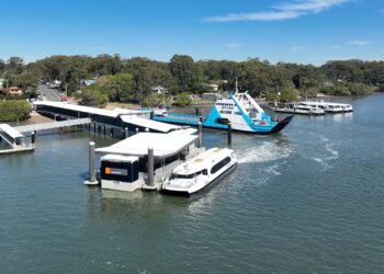 Russell Island’s ferry terminal officially opens