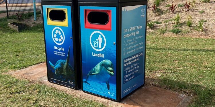 Smart solar bins being rolled out citywide