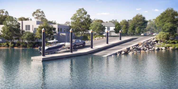 Construction begins on new boat ramp and temporary car park at Weinam Creek