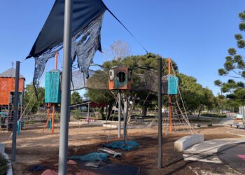 Thornlands play equipment damaged by fire