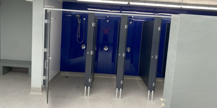 Works completed on first stage of aquatic centre upgrade