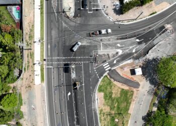 Lights on for Christmas as road upgrade reaches major milestone