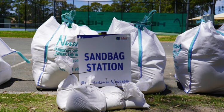 Wet weather alert: Where to get sandbags