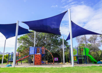 Swing into fun at upgraded Redlands Coast parks