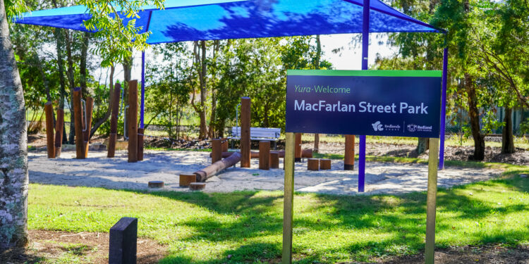 Swing into fun at upgraded Redlands Coast parks