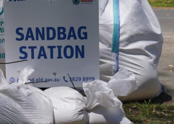 Permanent sandbagging stations available at Capalaba and Redland Bay