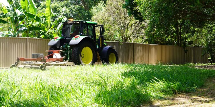 Please be patient as crews cut fast-growing grass down to size