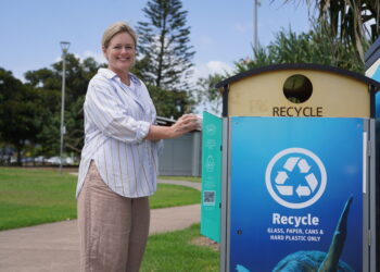 Get recycling with container exchange points in your local park