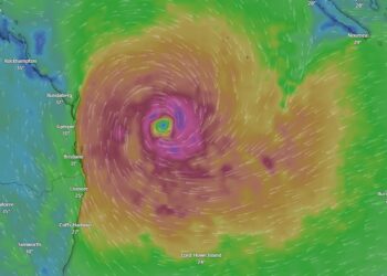 Tropical Cyclone Alfred – Monday 3 March 2025