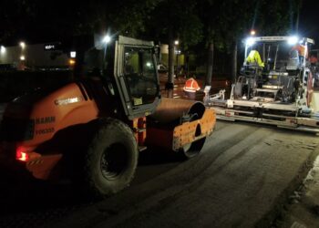 Laying down what they’re picking up – Council’s road surface revolution