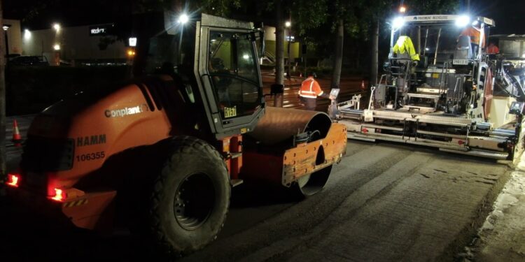 Laying down what they’re picking up – Council’s road surface revolution