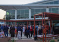 Curtain rises on new RPAC forecourt