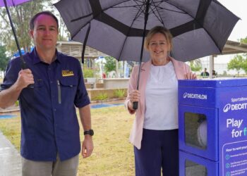 Trial provides free access to sports equipment in local parks