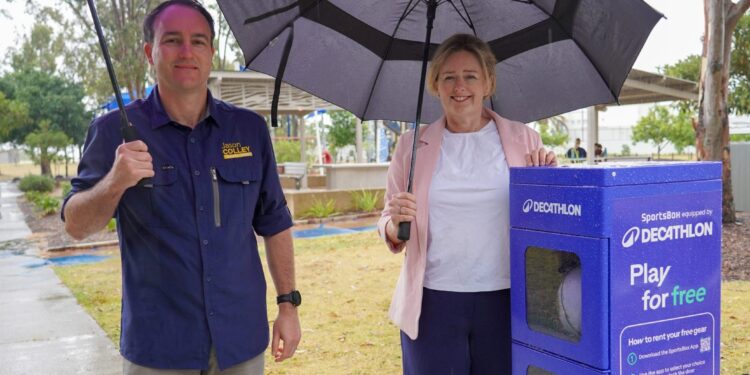 Trial provides free access to sports equipment in local parks