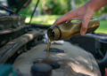 Oil and petrol spills on front lawn could affect water taste