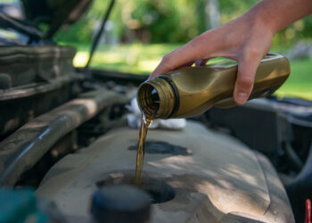 Oil and petrol spills on front lawn could affect water taste