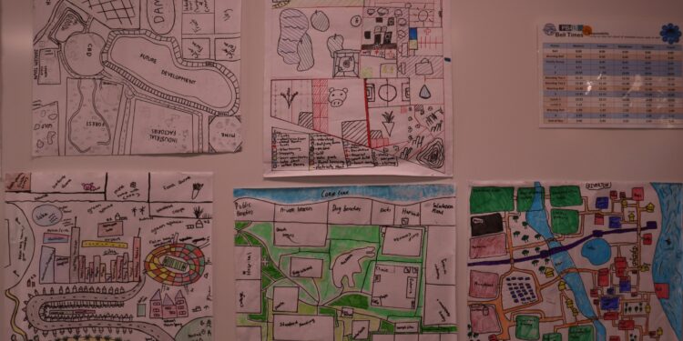 Students lay the foundations for city planning