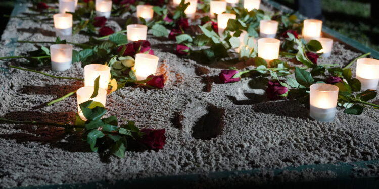 Community vigil shows support for victims of domestic violence