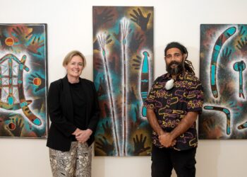 ‘Painted Up’ exhibition celebrates strength of Quandamooka culture