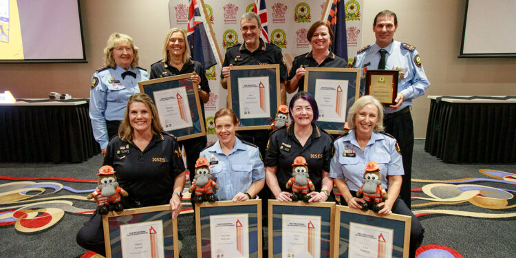 Redland SES volunteers take home a haul of regional awards