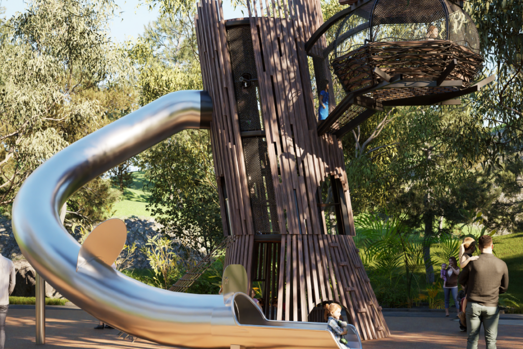 Eco Precinct takes shape with new IndigiScapes play space - Redlands ...